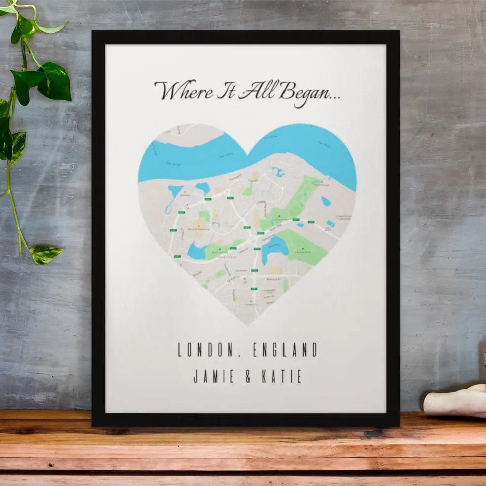 Where It All Began Framed Print